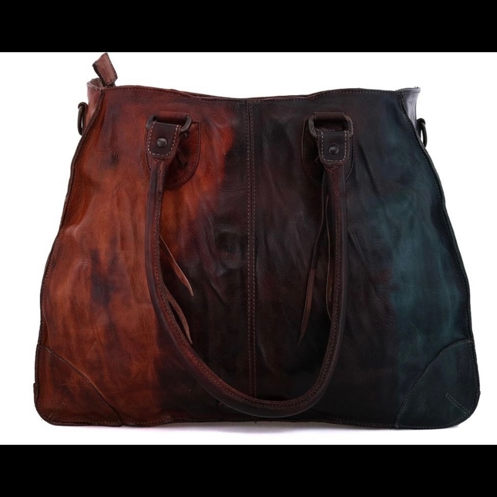 Bed Stu Multicolor Leather Satchel - Picture 9 of 12
